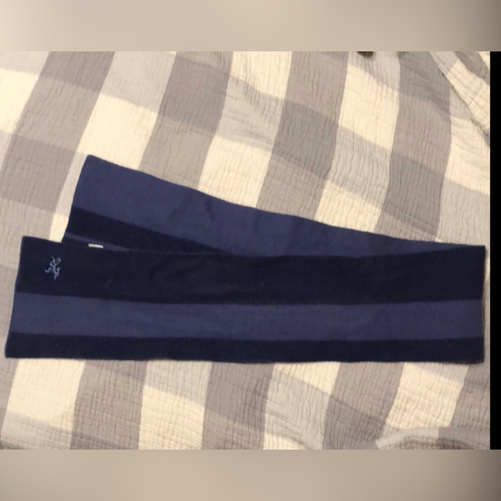 Arcteryx Wool Navy/LightBlue Scarf
